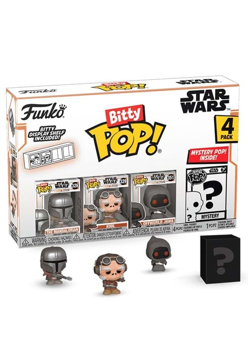 Bitty POP Star Wars Mandalorian 4 Pack