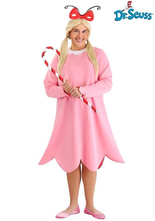 Women's Plus Dr. Seuss Cindy Lou Who Costume