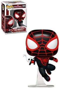 POP Games Spider Man 2 Miles Morales Upgraded Suit