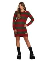 Womens Distressed Nightmare on Elm Street Sweater Alt 1