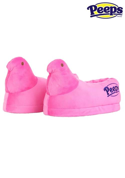 Adult Easter Pink Peeps Slippers