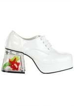 White Goldfish Pimp Shoes for Adults Alt 1