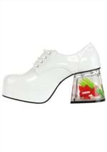 White Goldfish Pimp Shoes for Adults Alt 2