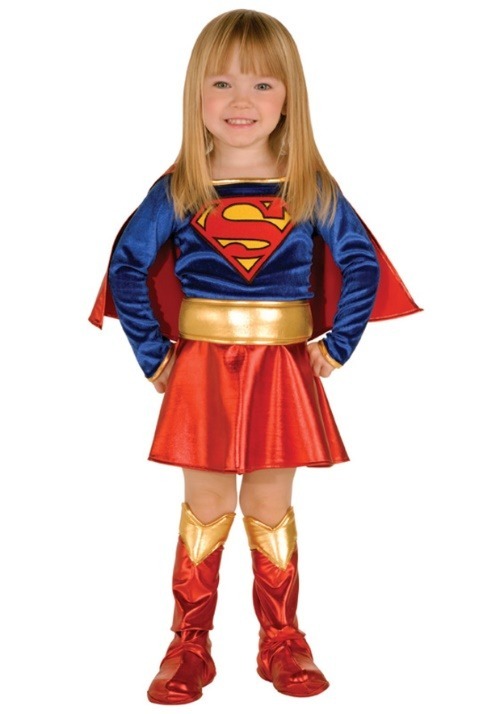 Toddler Girl Supergirl Costume