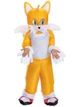 Inflatable Kids Sonic the Hedgehog Tails Costume Alt 1