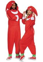 Sonic the Hedgehog Adult Knuckles Costume Alt 1