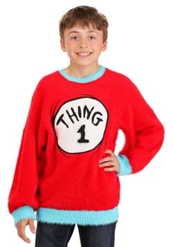 Kids Thing 1 2 Dr Seuss Christmas Sweater Alt 4