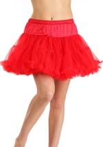 Women's Red Petticoat Skirt