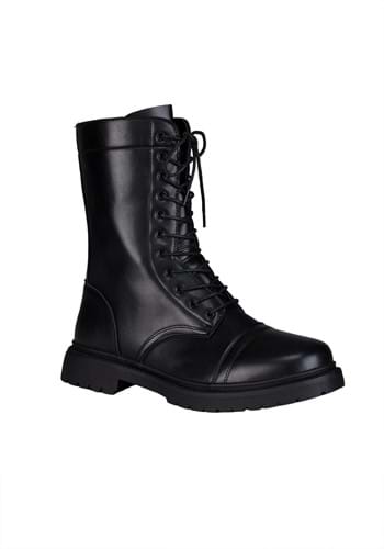 Adult Black Combat Boots 