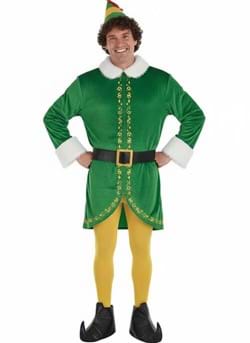 Seasonal Buddy the Elf Costume for Adults