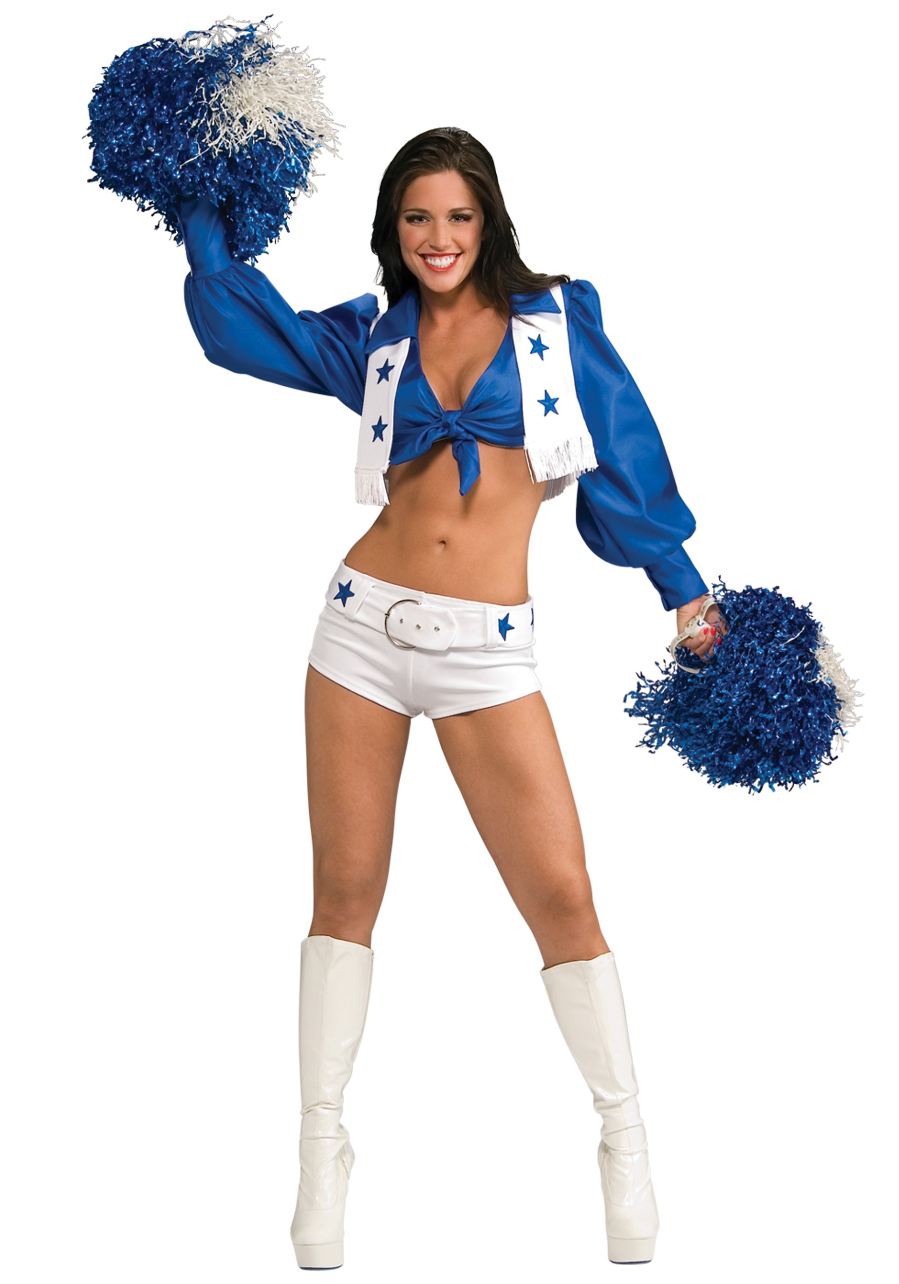 Dallas Cowboys Cheerleader Costume For Women - cheerleader skirt roblox